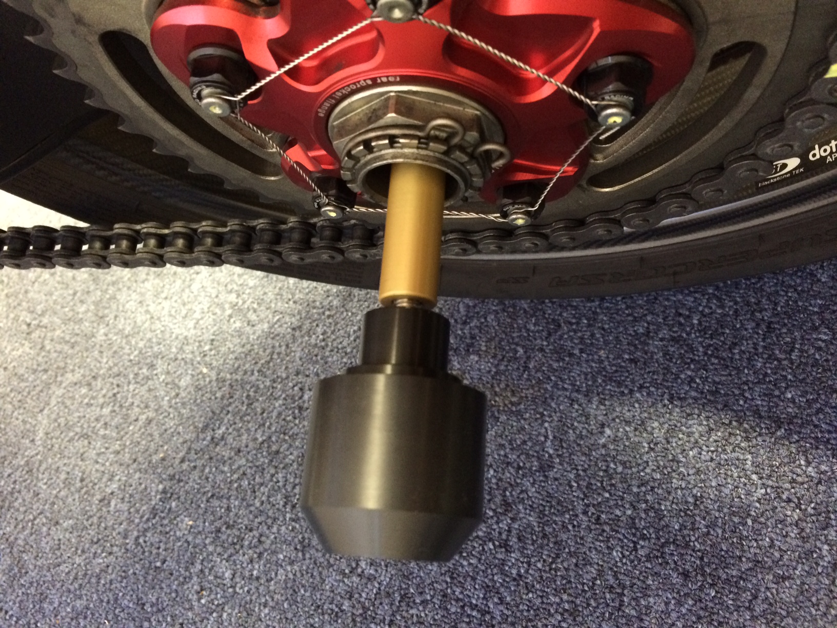 Motovation Rear Axle Sliders Installation Instructions